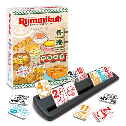 Rummikub魔力橋 數字牌遊戲 香港地道美食硬咭版