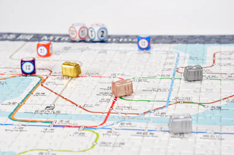 港鐵路綫拼圖遊戲