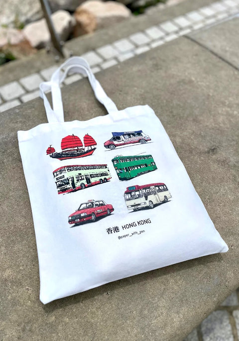 Hong Kong Transport Tote Bag | 環保袋