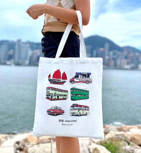 Hong Kong Transport Tote Bag | 環保袋