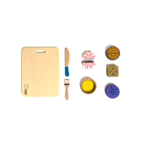 Wooden Mooncake Toy Set