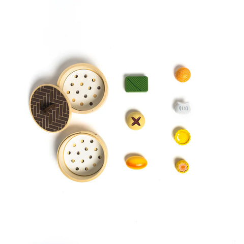 Wooden Dim Sum Toy Set