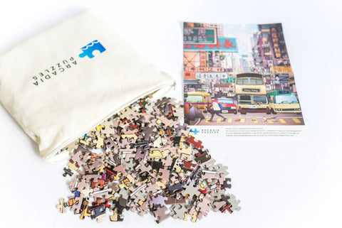 1000 pieces Hello Hong Kong Jigsaw Puzzle