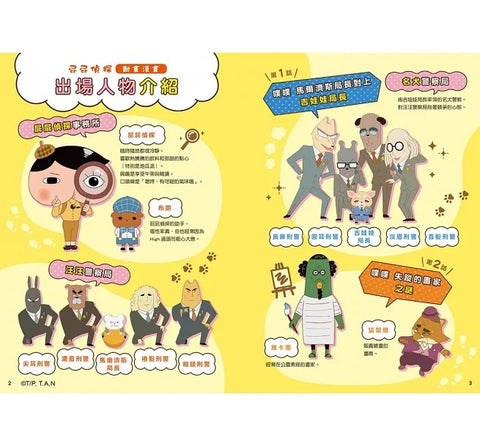 屁屁偵探動畫漫畫7 噗噗 馬爾濟斯局長對上吉娃娃局長