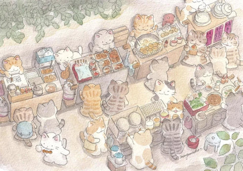 屋邨喵 笑門來福