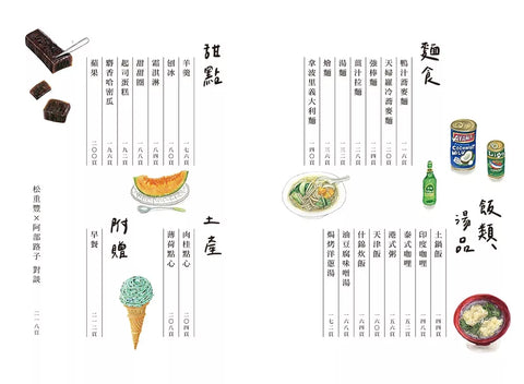 吃貨筆記：孤獨的美食家松重豐的人生美味清單