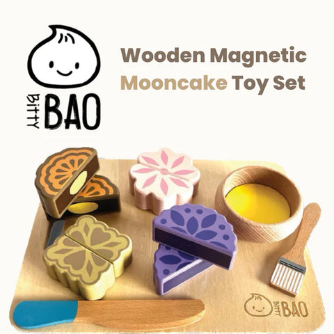 Wooden Mooncake Toy Set