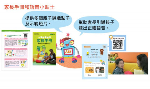 GET SET GO PHONICS PACK 「牛津語音階梯」GET SET GO! 學習套裝連牛津點讀筆 (連DVD)