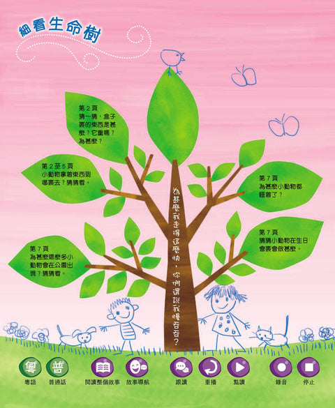 牛津點讀系列 |《生命樹全語文故事屋》紅色故事屋 : 1